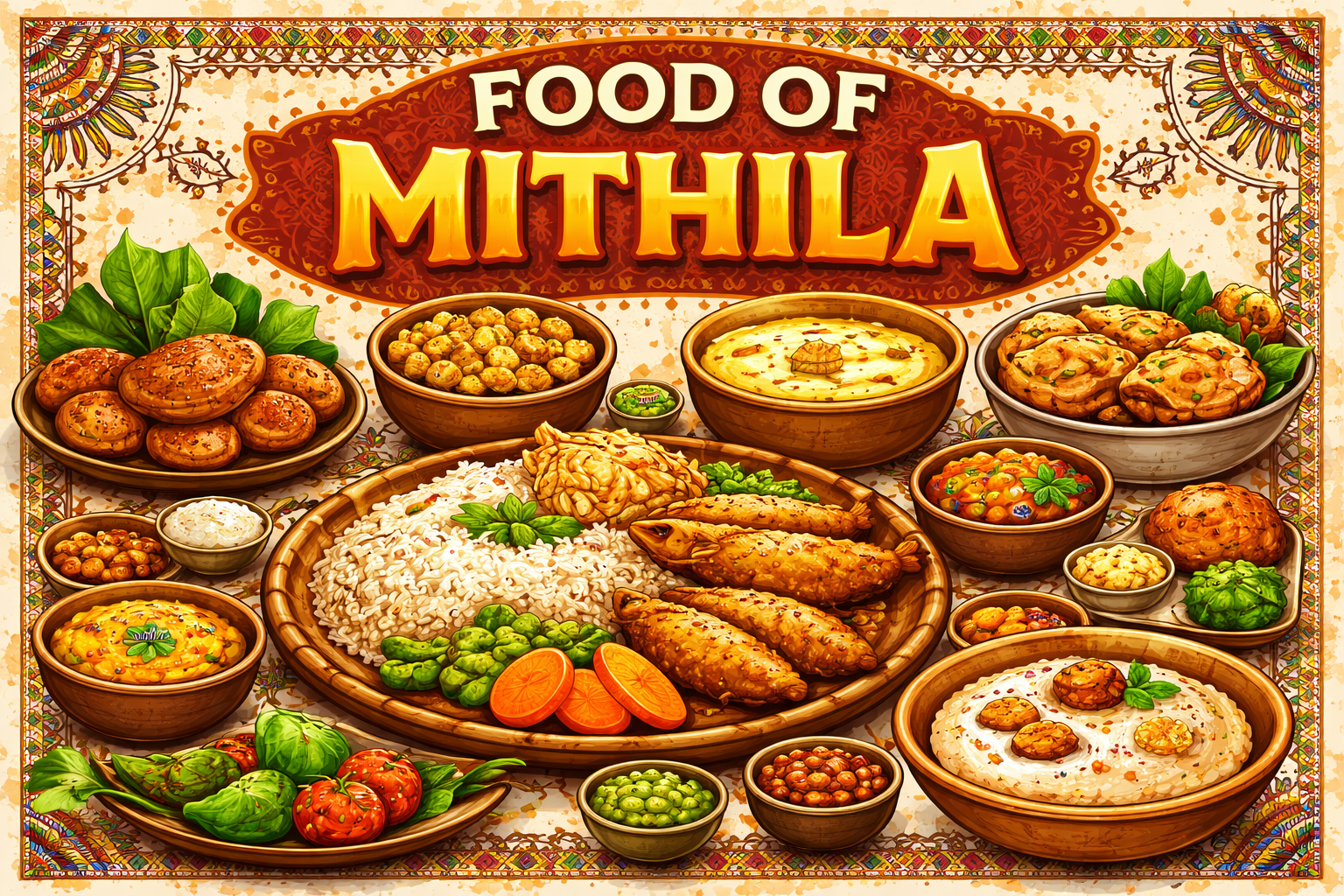 Food of Mithila: Traditional Mithila Cuisine & Food Culture