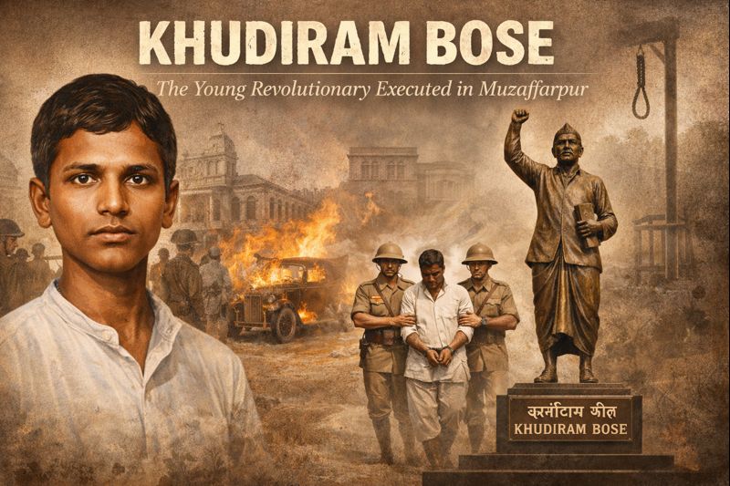 Khudiram Bose: The Young Revolutionary Executed in Muzaffarpur